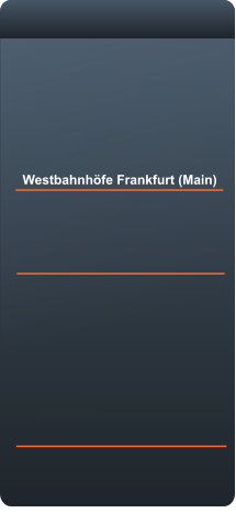 Westbahnhöfe Frankfurt (Main)