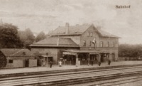 Bahnhof Großkönigsdorf um 1845